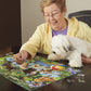 White Mountain 1000 Piece Jigsaw Puzzle Retro Family, Breakfast Table