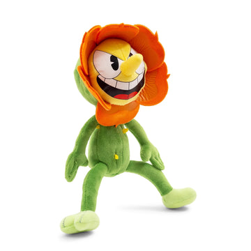 Cuphead Cagney Carnation 9-Inch Collector Plush