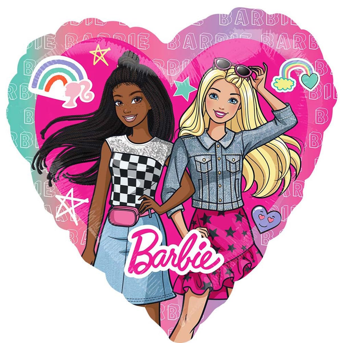 Anagram Barbie Dream Together 5 pc Balloon Bouquet