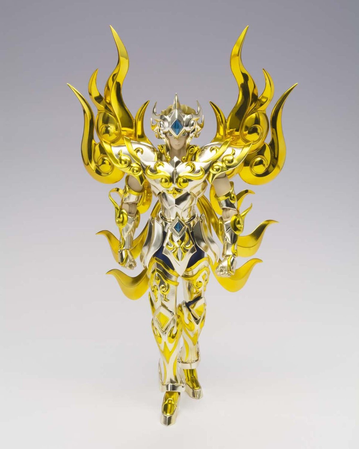 TAMASHII NATIONS Bandai Saint Cloth Myth EX Leo Aioloa God Cloth Saint Seya Action Figure