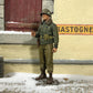 W. Britain Museum Collection 10117 U.S. Army 101st Airborne General McAuliffe 1944-1945 1:30 Scale Metal