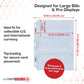 BCW LaserWeld 4-Pocket Currency Page - 50ct | Holds 4 Regular Bills with Label Pocket | Acid-Free Polypropylene | Top Loading, Laser-Welded Pages |
