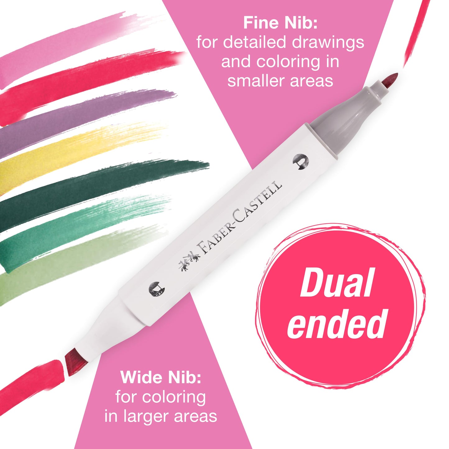 Faber-Castell Pop Up Coloring Bouquet: Wildflower - Crafts for Adults and Relaxation Gifts for Women | Craft Kits for Adults | Unique Gifts and DIY