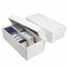 Toupeone Trading Card Storage Box for MTG TCG Sports Card Collection, 2 Row Cardboard Top loader Storage Box, Bulk Card Storage, 2 Sets