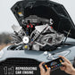 HIGH GODO V8 Engine Building Kit that Works, Build Your Own MOC V8 Engine Model with App Control, Visible Car Engine Model Kit with Motor and Lights