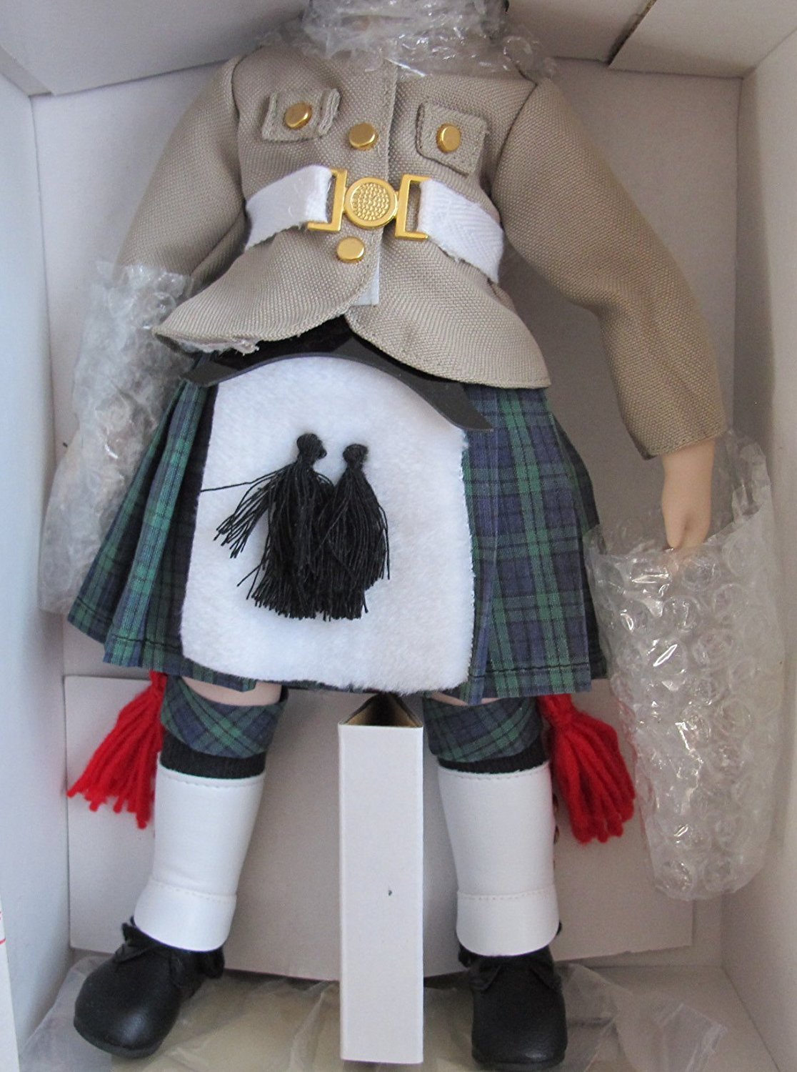 Shirley Temple "Wee Willie Winkie" Porcelain Doll 14" Dolls of The Silver Screen (1986 Danbury Mint)
