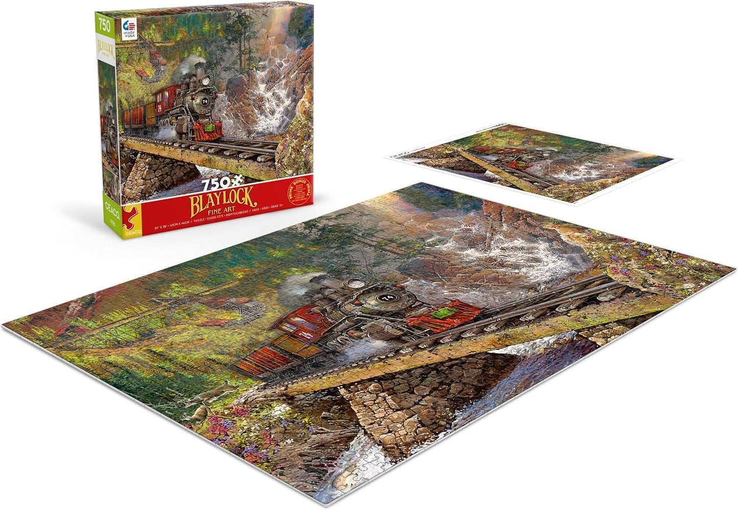 Ceaco - Engine 74-750 Piece Jigsaw Puzzle for Adults