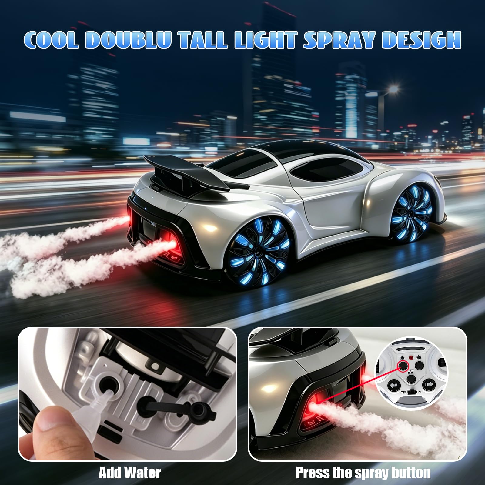 LEFEI Remote Control Car, Gesture Sensing RC Stunt Car