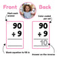 Multiplication Flash Cards, Math Flash Cards, Multiplication Division, Math Facts, Kids Games 2nd 3rd 4th 5th 6th Grade, Times Table | Bulk 352