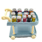 50Pcs Miniature Drink Bottles Adults Dollhouse Soda Pop Cans Pretend Play Kitchen or Supermaket Game Party Accessories Toys for Boys and Girls Kitchen