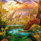 Ravensburger 16983 Land of The Dinosaurs 500 Piece Jigsaw Puzzle for Adults & Kids Age 10 Years Up, Multicolour