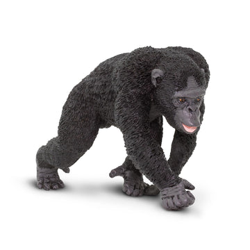 Safari Ltd. Chimpanzee Figurine - Hand-Painted, Lifelike 4" Model Figure - Fun Educational Toy for Boys, Girls & Kids Ages 1+