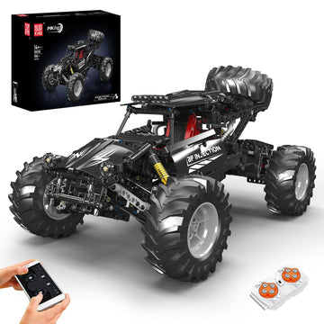 Mould King Climbing Car Building Kit, Remote Control Buggy Off-Road Racing Car Toy Building Blocks Set for Adult (1016+ Pieces)