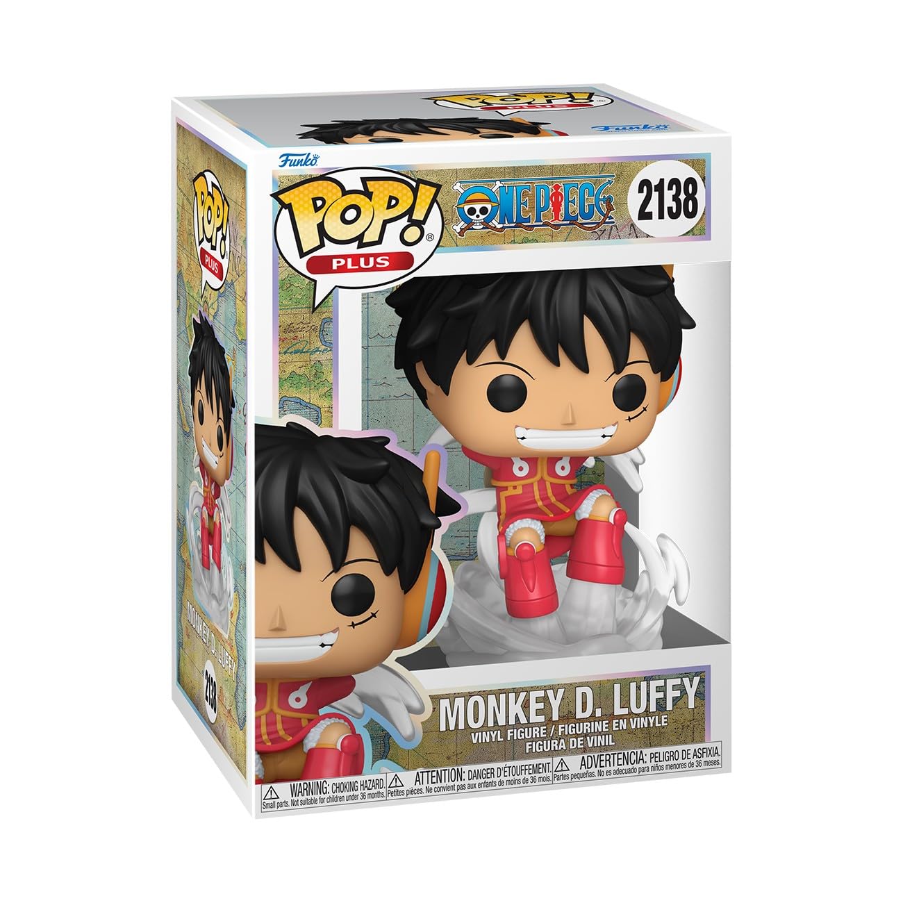 Funko Pop! Plus: One Piece - Monkey D. Luffy - Egg Arc - Collectable Vinyl Figure - Gift Idea - Official Merchandise - Toys for Kids & Adults - Anime