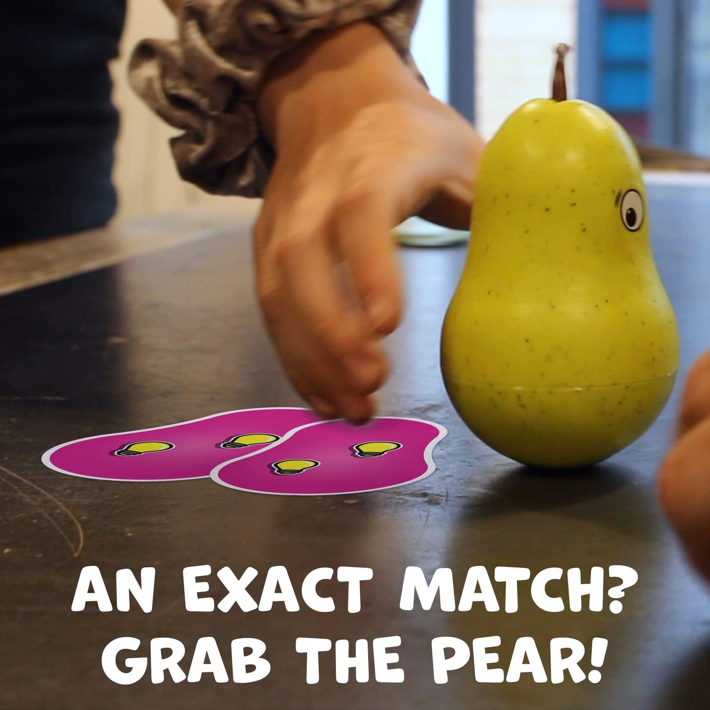 Blue Orange Games Pear Shaped Card Game - Family or Adult Speed Matching Party Game for 1 to 8 Players. Recommended for Ages 7 & Up.