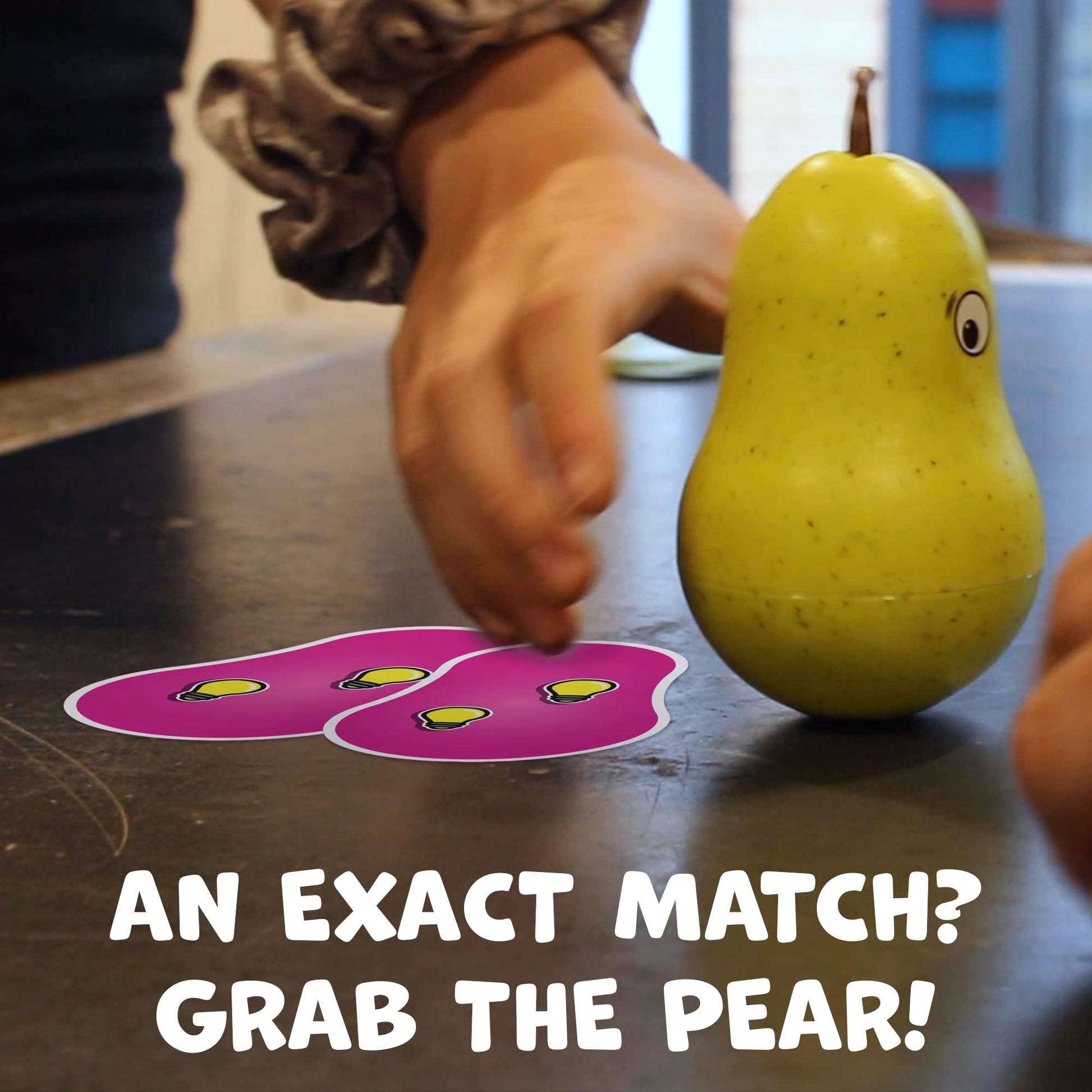 Blue Orange Games Pear Shaped Card Game - Family or Adult Speed Matching Party Game for 1 to 8 Players. Recommended for Ages 7 & Up.