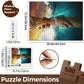 Christian Puzzles for Adults Wooden Jigsaw Puzzles 500 Pieces Hand of God Jesus Religious Puzzles Christian Gifts Puzzle Religious Wall Decor