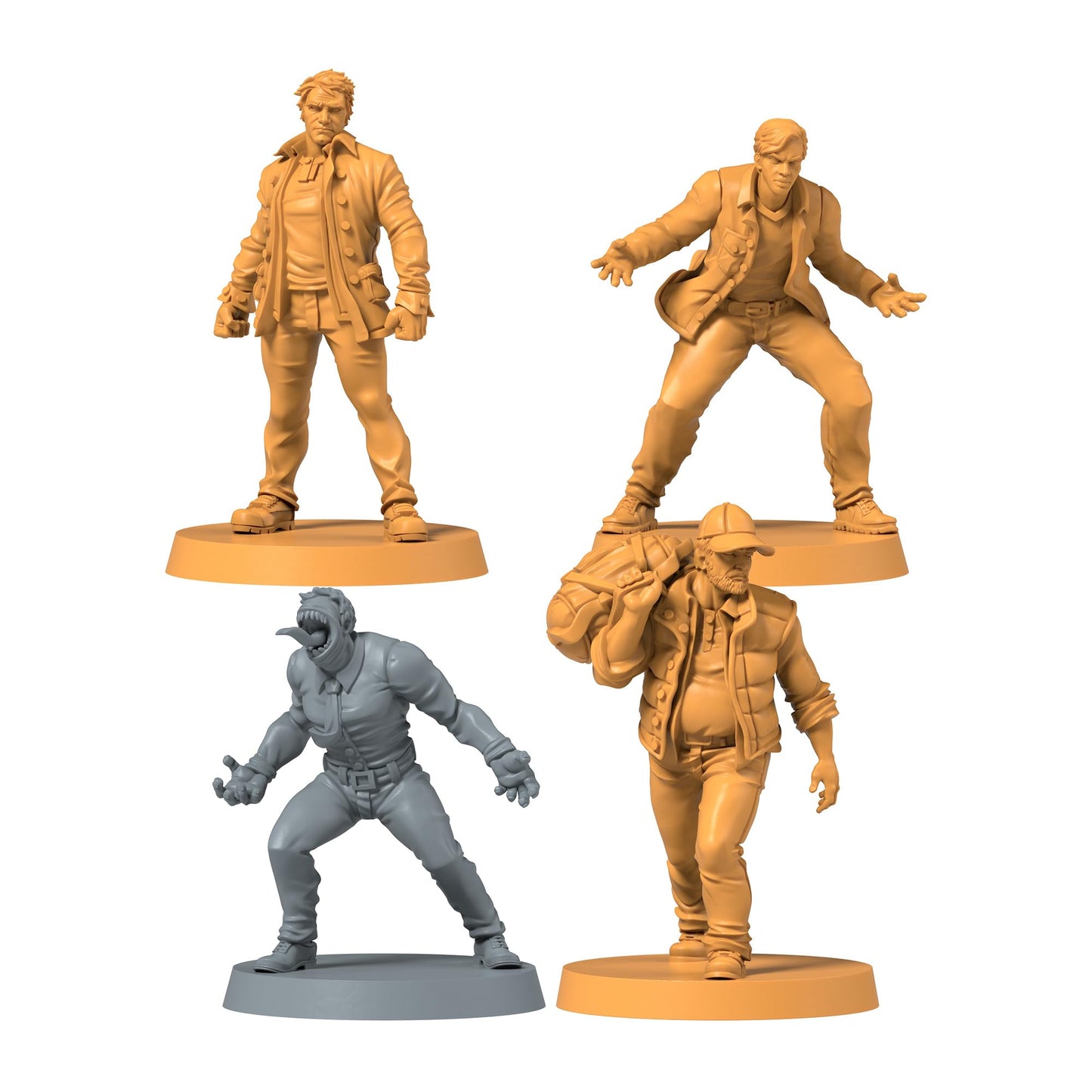 Zombicide Supernatural Character Pack #2 - Jack Kline, John Winchester, Bobby Singer, Leviathan - Cooperative Strategy Board Game for Ages 14+, 1-6