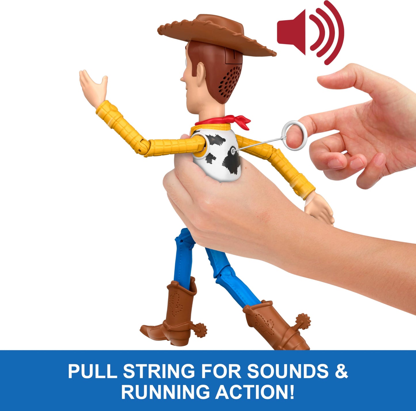 Mattel Disney and Pixar Toy Story 5 Running Woody