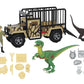 Animal Planet Dino Expedition Playset - Transport Truck with Lights & Sounds, Dinosaurs, Action Figure & Accessories for Kids Ages 3+