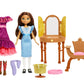 Mattel Spirit Untamed Lucky’s Attic Adventure Playset, Lucky Doll (7-in) with Vanity, Chair, Hat Rack, Zoetrope, Extra Outfit, Boots & Accessories
