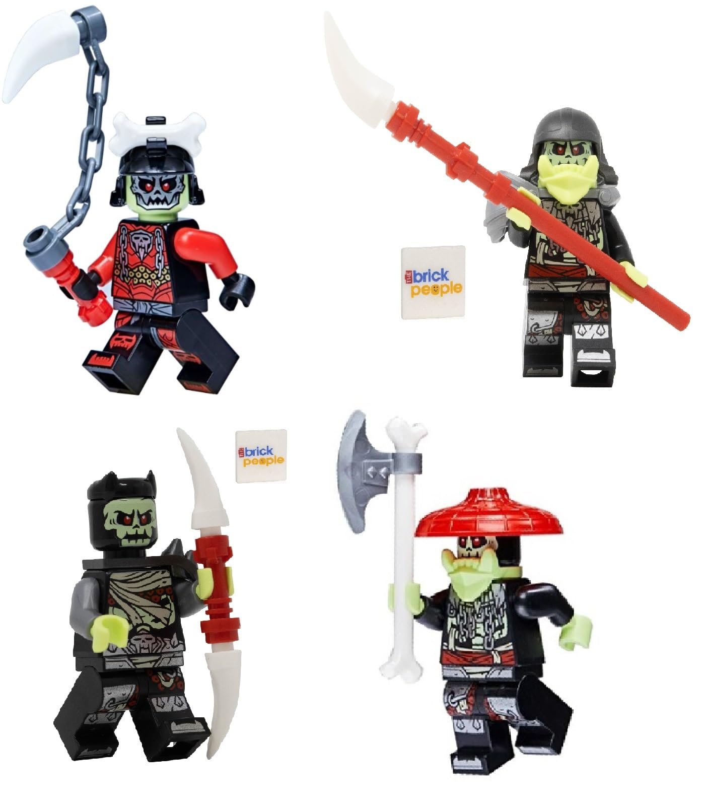 LEGO Ninjago Core: 4 Bone Army Combo Pack - King, Hunter, Warrior and Knight