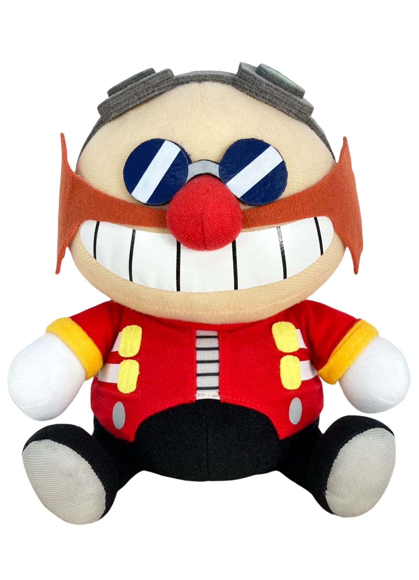 Great Eastern Entertainment Sonic Hedgehog- Sd Dr. Eggman Sitting Plush 7" H, 15 years and over