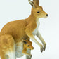 Safari Ltd. Kangaroo with Joey - Hand-Painted, Lifelike 4.75" Model Figure - Educational Toy for Boys, Girls & Kids Ages 3+