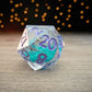 FanRoll Individual d20 Elixir Liquid Core DND Dice Set, Disco Vibes, Role Playing Game Dice for Dungeons and Dragons
