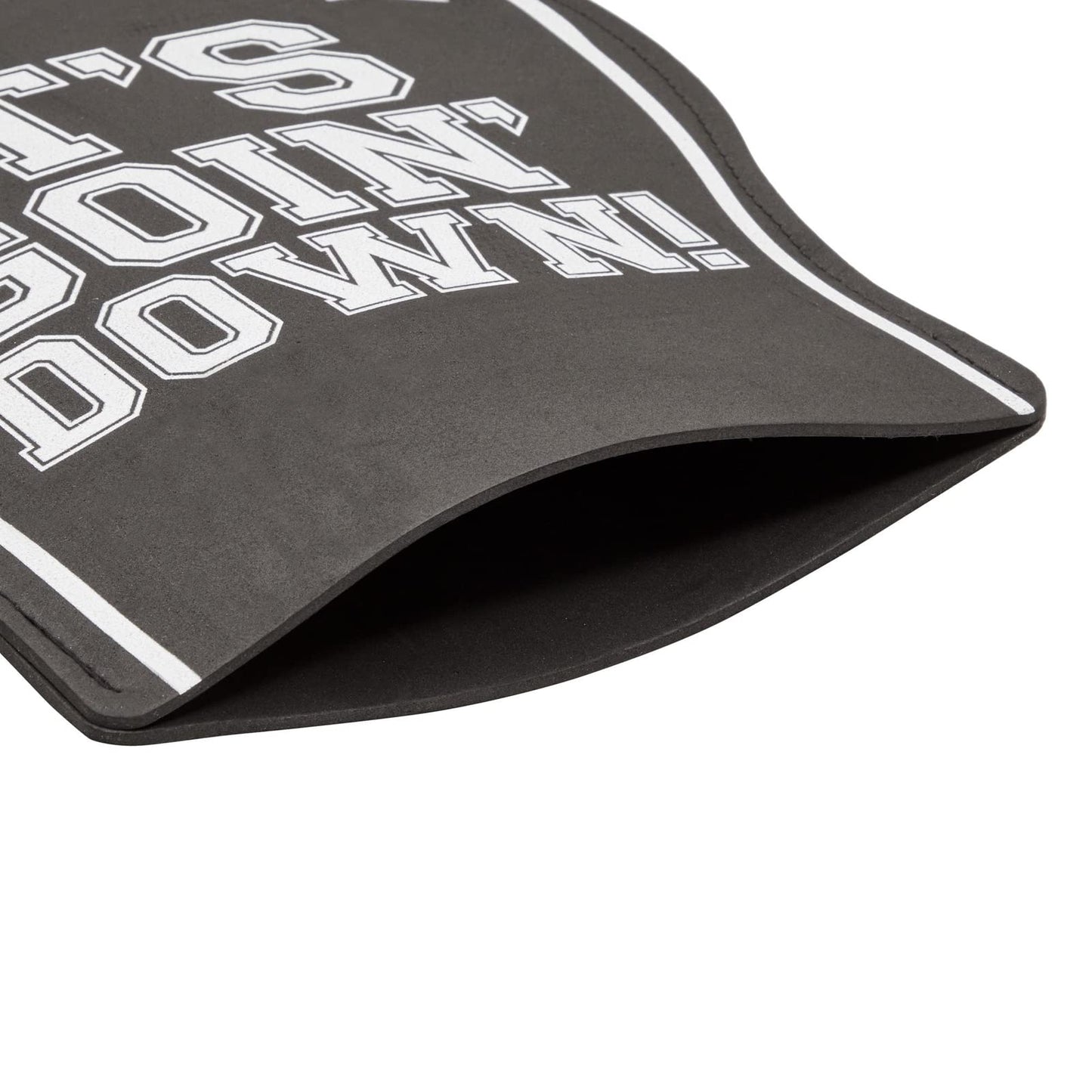 Okuna Outpost Black Foam Fingers - 9 x 17.5 in, 2 Pack - Number One Foam Finger for Sports Props & Football Party Favors