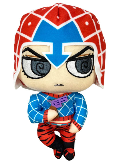 Great Eastern Entertainment JoJo's Bizarre Adventure Golden Wind - SD Guido Mista Plush 8" H