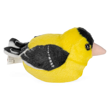Wild Republic Audubon Birds American Goldfinch Stuffed Animal - 5.5"