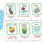Arizona GameCo Easter Bunny Charades for Kids Ages 6+, No Reading Required Kids Charades Game, 80 Acting Choices, Family Fun, Easter Basket Stuffer
