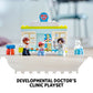 LEGO DUPLO Doctor Visit 10968 - Large Bricks Building Set, Educational Early Learning Toy, Includes Doctor, Father, and Child Figures, Great