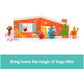 Sago Mini, Figurine Pack with 6 Toy Figures and Folding Playhouse, Kids Toys for Boys & Girls Ages 3 and up