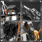 HIGH GODO Alien Mech Xenomorph Warrior Building Sets for Adult, Horror Action Figure Toy with Spears, Gifts for Adults Aged 14+ for Birthdays