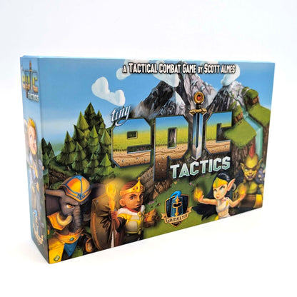 Tiny Epic Tactics - Strategic Combat Board Game, 1-4 Players, Ages 14+, Modular 3D Terrain & Area Control Board Game