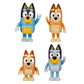 Bluey Family Figure Pack of 4, Robust Poseable Character Toys with Bingo, Chilli, and Bandit Figures, Toddler-Sized Animal Figurines for Kids Ages 3+