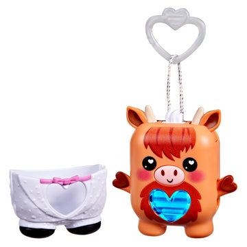Nano-MALS Cowbert The Highland Cow, Electronic Pet Cow Toy, 70+ Responses, Interactive Fidget Toys for Girls & Boys Ages 5+