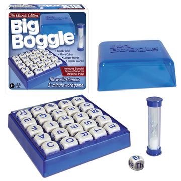 Big Boggle, with 5x5 Grid and 25 Letter Cubes, by Winning Moves Games USA