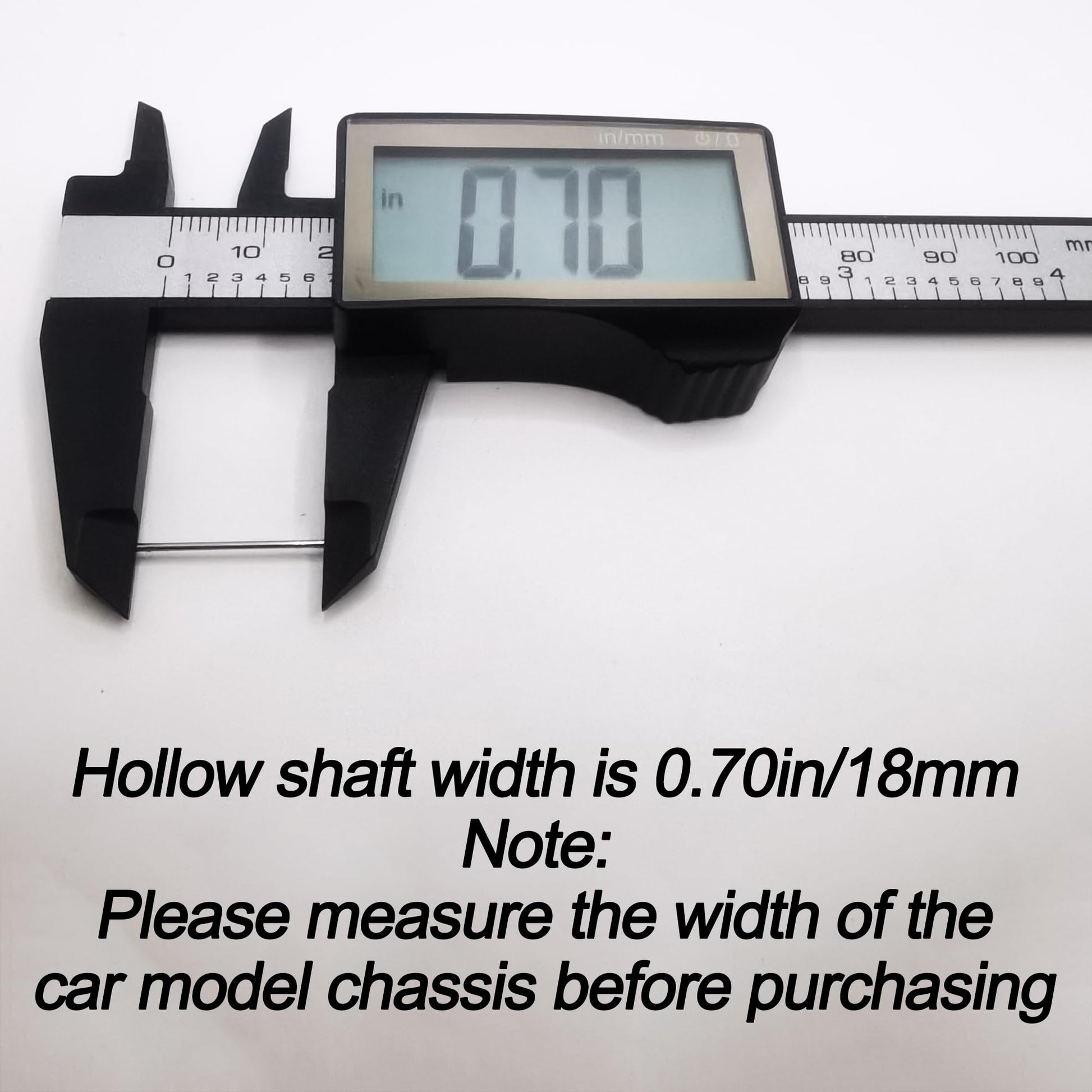 20 Set 1/64 Scale Wheels Modified Hollow Shaft & Mushroom Nails Suitable for 1 64 Scale Diecast Cars DIY Tires (Each Set Contains 2 Hollow Shafts