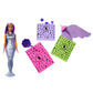 Barbie Color Reveal Mermaid Series Doll & Accessories with 6 Surprises Including Color Change & Charms (Styles May Vary)