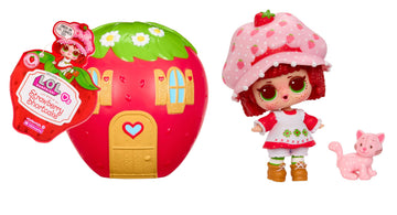 LOL Surprise Loves The World of Strawberry Shortcake Tots with Scented Dolls, Pets, and Transforming Strawberry House Playset - Gift for Kids Ages 4+