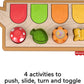 Fisher-Price Hide & Peek Pop-Up Baby Activity Toy