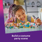 LEGO Friends Costume Party with Unicorn & Fairy Pretend Play Building Toy - Interactive Storytelling Playset with Cat and Unicorn Toys - Creative
