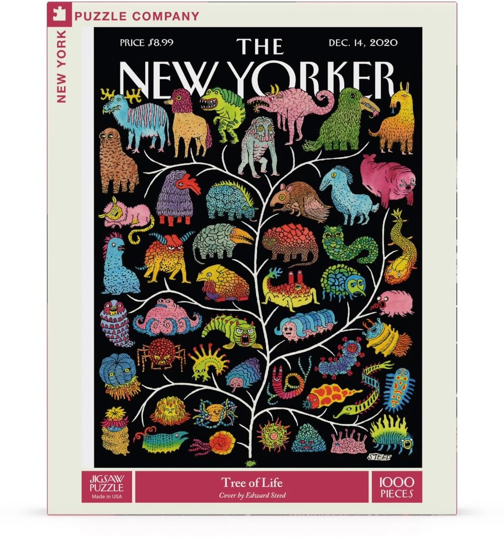 New York Puzzle Company - New Yorker Tree of Life - 1000 Piece Jigsaw Puzzle for Family Game Nights by Edward Steed