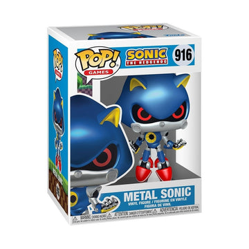 Funko Pop! Games: Sonic The Hedgehog - Metal Sonic - Collectable Vinyl Figure - Gift Idea - Official Merchandise - for Kids & Adults - Games Fans