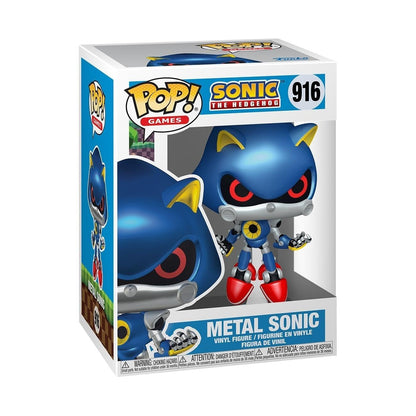 Funko Pop! Games: Sonic The Hedgehog - Metal Sonic - Collectable Vinyl Figure - Gift Idea - Official Merchandise - for Kids & Adults - Games Fans