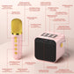 Mini Karaoke Machine for Kids Girls: Portable Bluetooth Speaker with 2 Wireless Microphones and RGB Lights, Birthday Gift Toys for Boys Ages 4+ Year