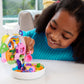 Polly Pocket Flower Garden Bunny Compact Playset with 2 Micro Dolls & 12 Accessories, Including 2 with Color Change
